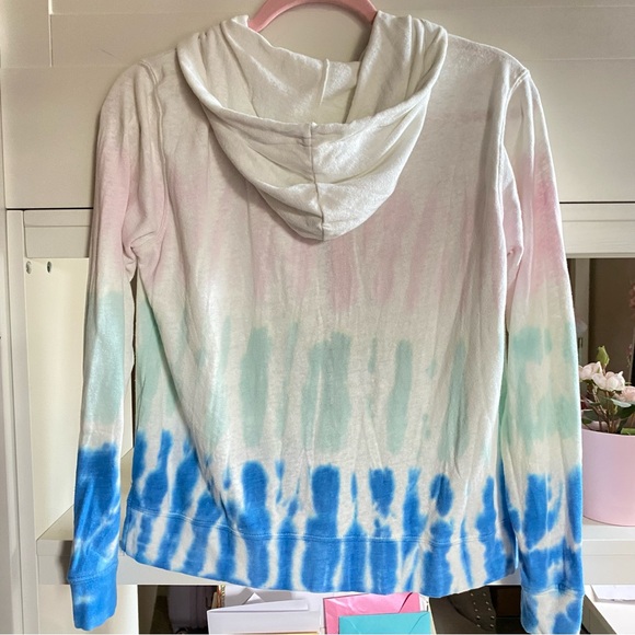 🌸3/$30🌸 Splendid Girls’ Tie Dye Hoodie Jacket Zip Up with Pockets - Picture 4 of 5